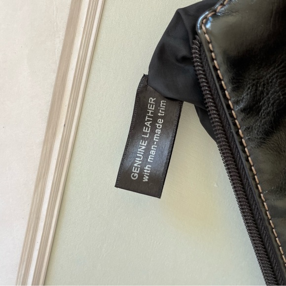 GIANI BERNINI - Black Crossbody Genuine Leather Purse - Lots of pockets! - Picture 11 of 12